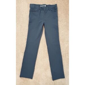 Betabrand Pants Womens M Green Dress Pant Yoga Straight Leg Ponte Stretch Office